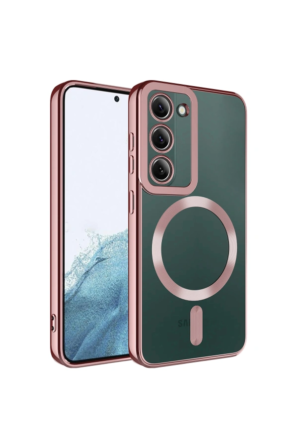 Galaxy S23 Plus Kılıf M-safe Wireless Şarj Özellikli Zore Setro Silikon