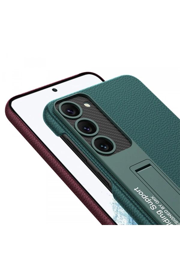 Galaxy S23 Plus Kılıf Zore Kıpta Standlı Kapak