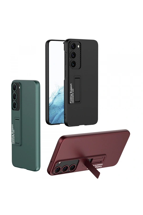 Galaxy S23 Plus Kılıf Zore Standlı Ays Kapak