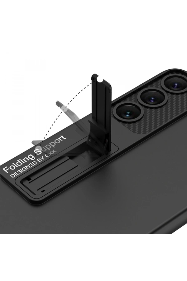 Galaxy S23 Plus Kılıf Zore Standlı Ays Kapak