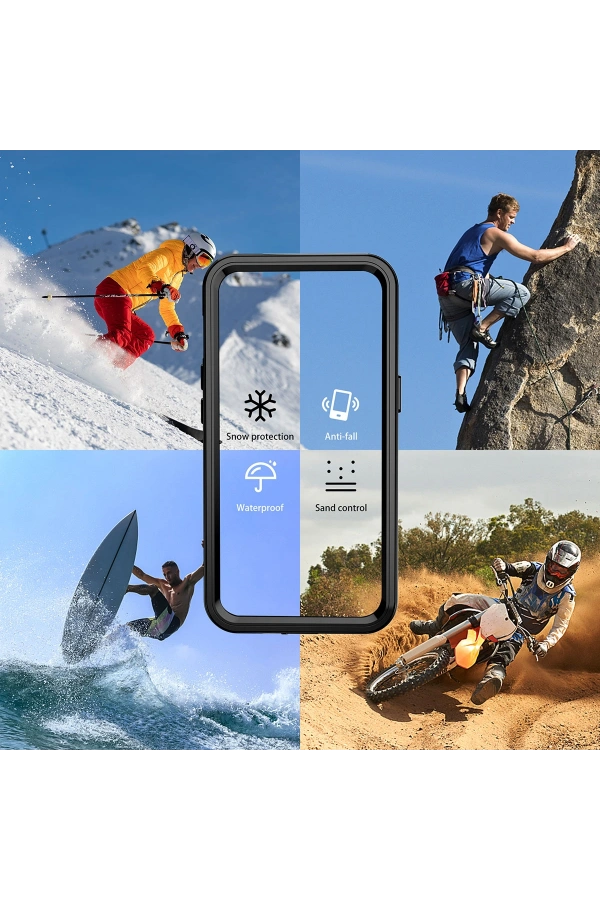 Galaxy S23 Ultra Kılıf 1-1 Su Geçirmez Kılıf