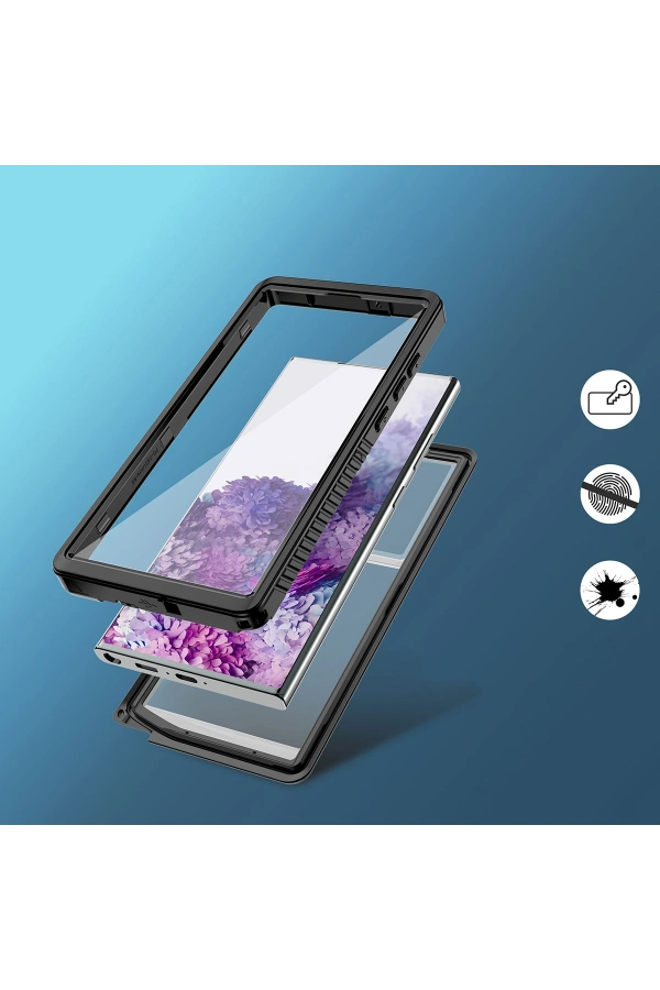 Galaxy S23 Ultra Kılıf 1-1 Su Geçirmez Kılıf