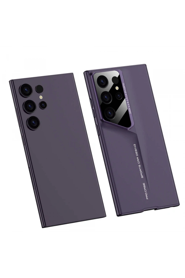 Galaxy S23 Ultra Kılıf Ultra İnce Kamera Korumalı Sert Rubber Zore Procase Kapak