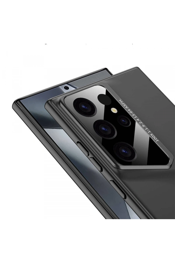 Galaxy S23 Ultra Kılıf Ultra İnce Kamera Korumalı Sert Rubber Zore Procase Kapak
