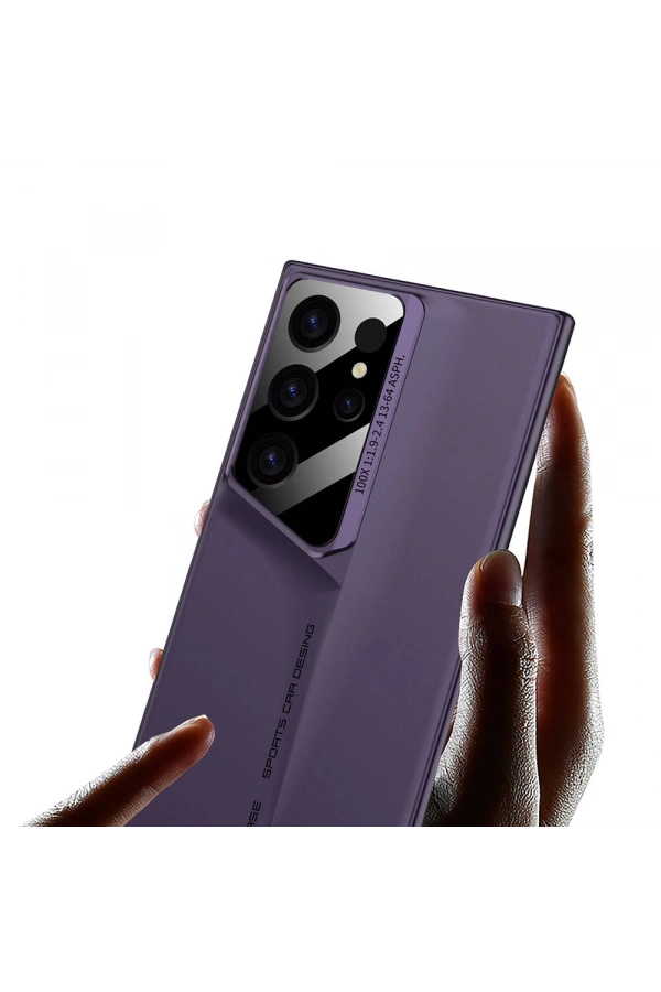 Galaxy S23 Ultra Kılıf Ultra İnce Kamera Korumalı Sert Rubber Zore Procase Kapak