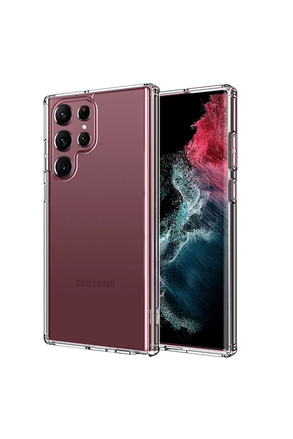 Galaxy S23 Ultra Kılıf Zore 2mm Anti Shock Silikon