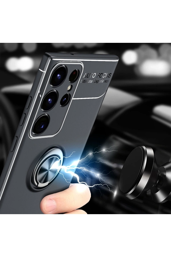 Galaxy S23 Ultra Kılıf Zore Ravel Silikon Kapak
