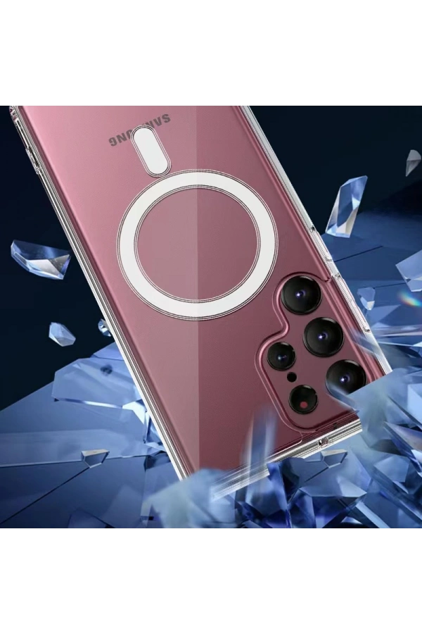 Galaxy S23 Ultra Kılıf Zore Tacsafe Wireless Kapak