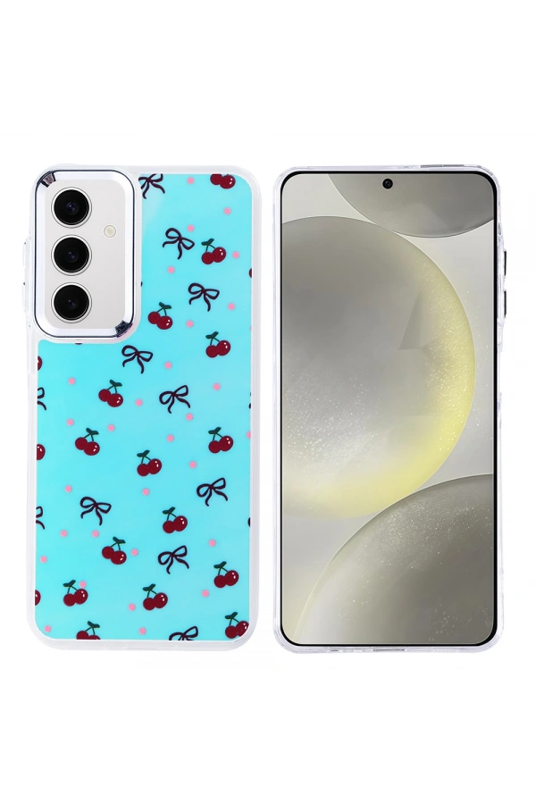 Galaxy S24 FE Kılıf Airbag Tasarımlı Zore Hadra Kapak