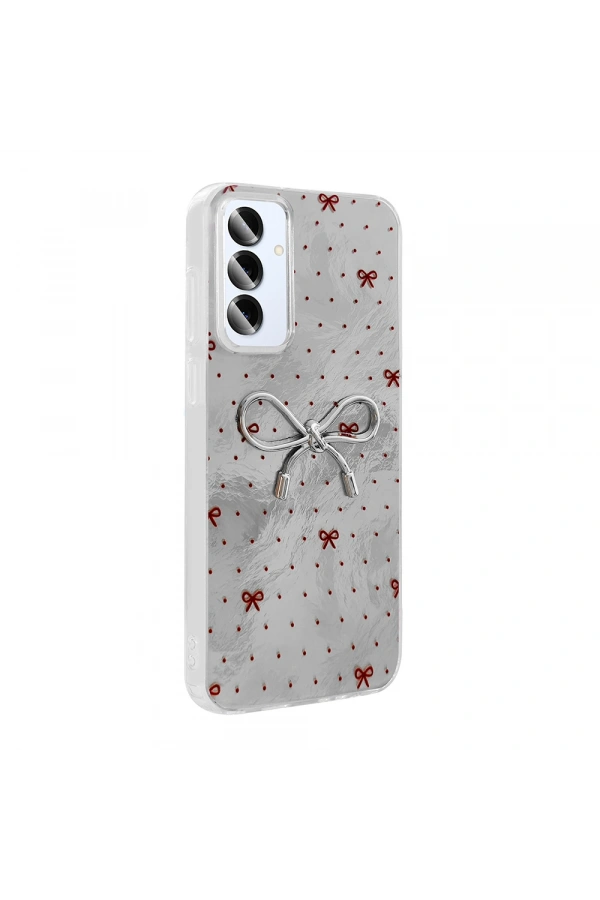 Galaxy S24 FE Kılıf Kamera Korumalı Figürlü Zore Ponti Silikon Kapak