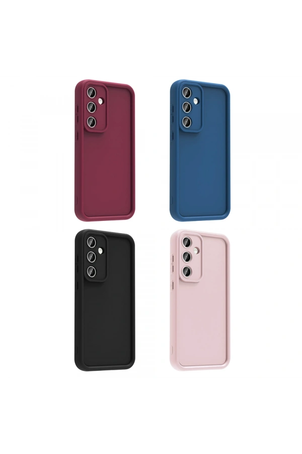 Galaxy S24 FE Kılıf Kamera Korumalı Zore Ananas Kapak