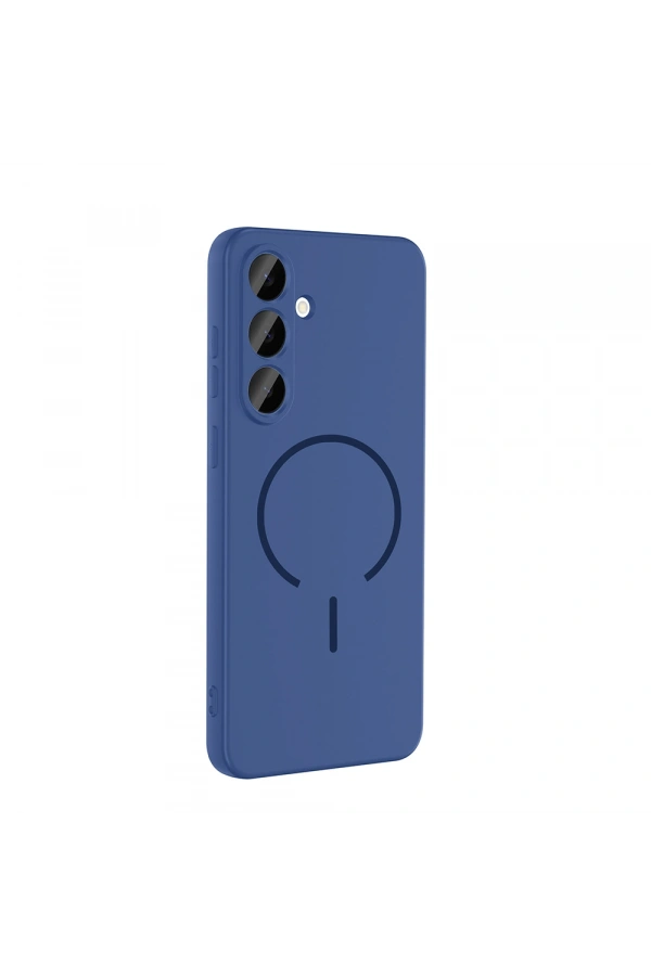 Galaxy S24 FE Kılıf M-safe Şarj Özellikli Zore Meta Kapak