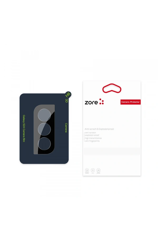 Galaxy S24 FE Zore 3D Kamera Camı
