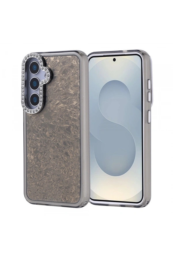 Galaxy S24 Kılıf Taşlı Tasarımlı Zore Kapi Kapak