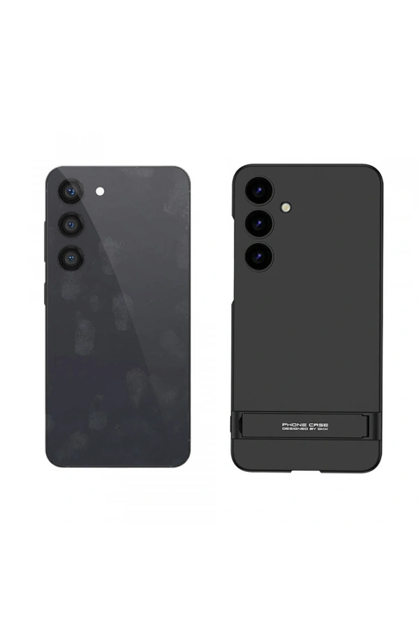 Galaxy S24 Kılıf Zore Kamera Korumalı Dikey Standlı Ays Kapak