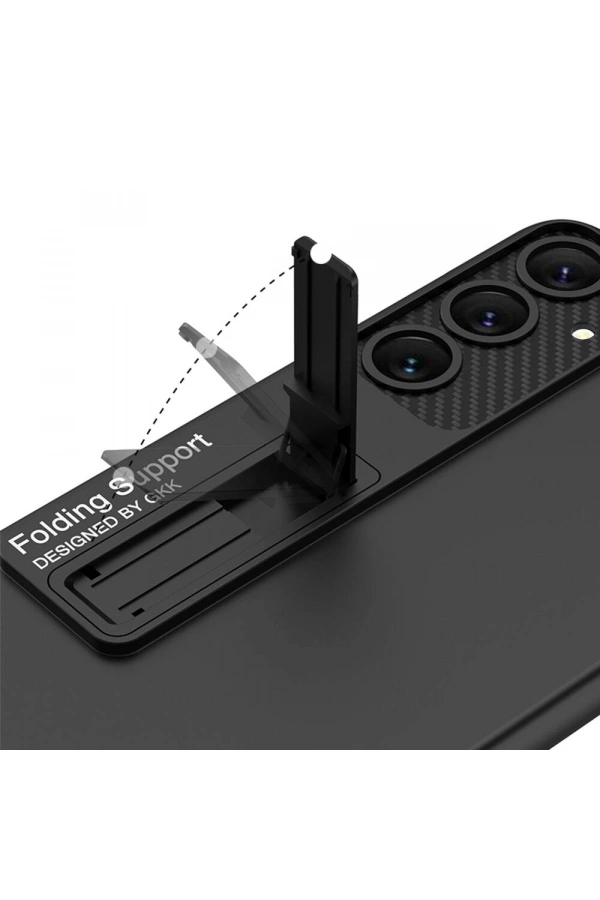 Galaxy S24 Kılıf Zore Standlı Ays Kapak