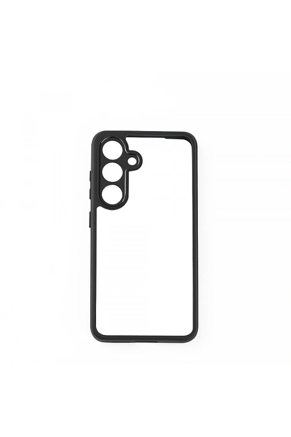 Galaxy S24 Plus Kılıf Kamera Korumalı Şeffaf Arka Yüzey Zore New Roll Kapak