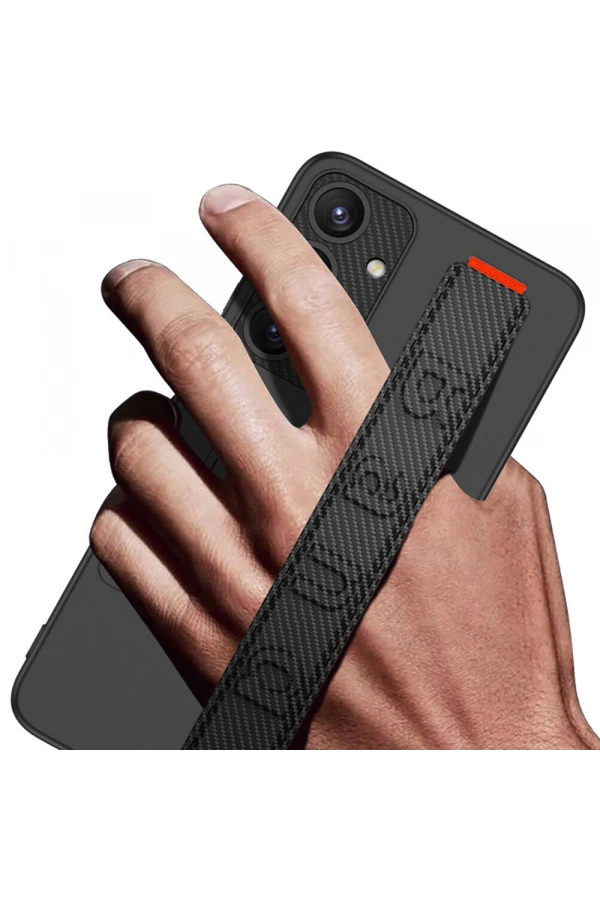 Galaxy S24 Plus Kılıf Standlı El Tutacaklı Zore Band Kapak