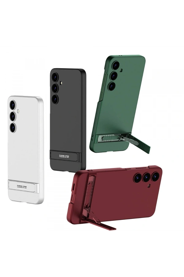 Galaxy S24 Plus Kılıf Zore Kamera Korumalı Dikey Standlı Ays Kapak