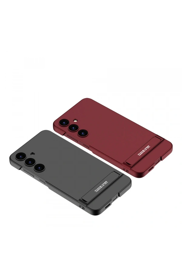 Galaxy S24 Plus Kılıf Zore Kamera Korumalı Dikey Standlı Ays Kapak