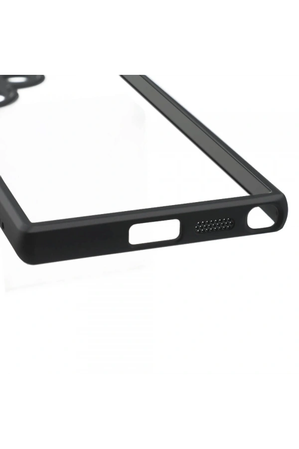 Galaxy S24 Ultra Kılıf Kamera Korumalı Şeffaf Arka Yüzey Zore New Roll Kapak