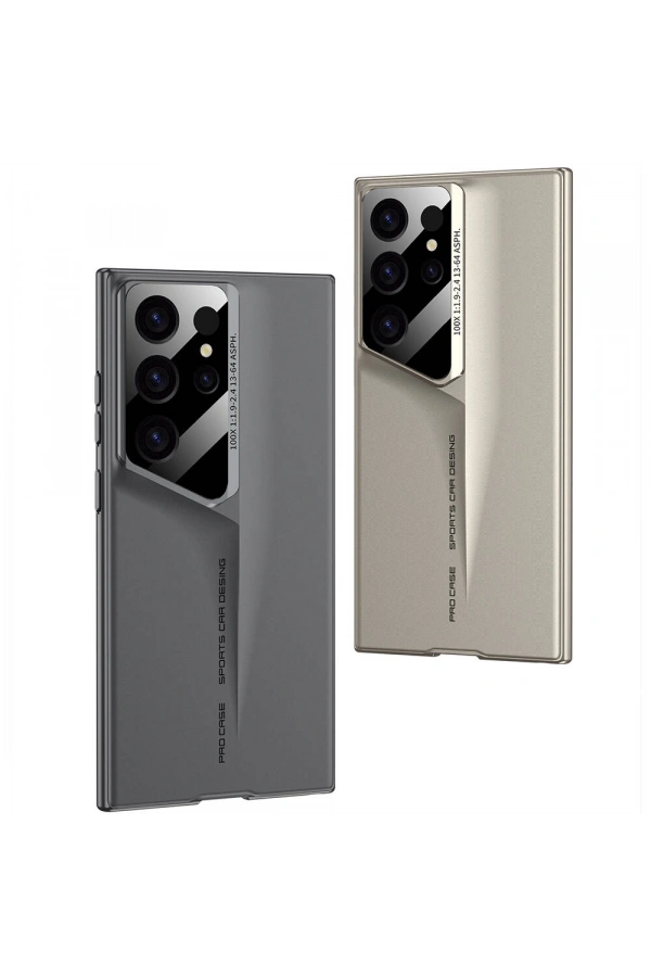 Galaxy S24 Ultra Kılıf Ultra İnce Kamera Korumalı Sert Rubber Zore Procase Kapak