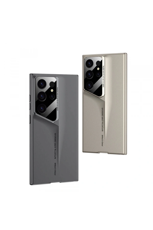 Galaxy S24 Ultra Kılıf Ultra İnce Kamera Korumalı Sert Rubber Zore Procase Kapak