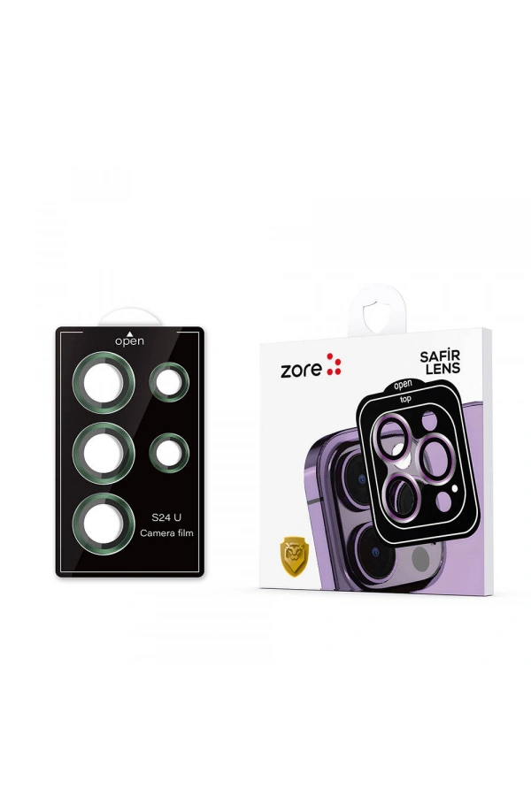 Galaxy S24 Ultra Zore Kamera Lens Koruyucu Cam Filmi