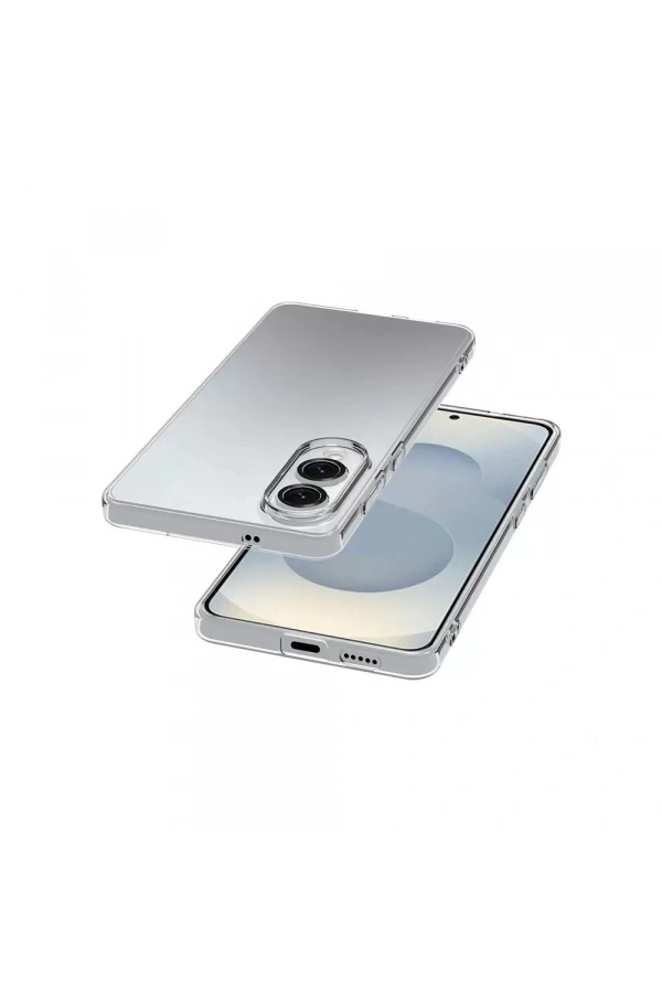 Galaxy S25 Edge Kılıf Zore Süper Silikon Kapak