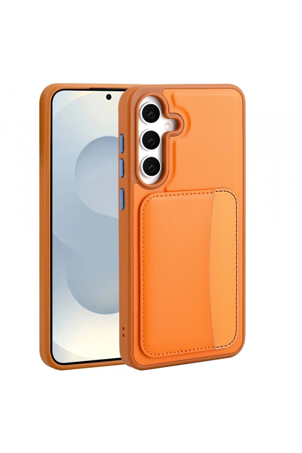 Galaxy S25 FE Kılıf Kartlıklı Zore X-Kart Silikon Kapak