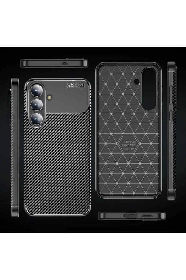 Galaxy S25 FE Kılıf Zore Negro Silikon Kapak
