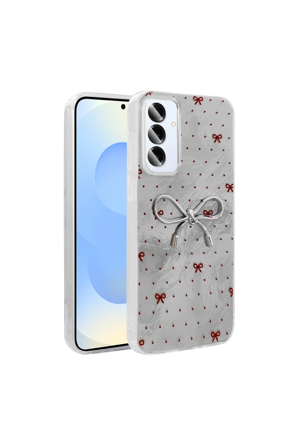 Galaxy S25 Plus Kılıf Kamera Korumalı Figürlü Zore Ponti Silikon Kapak