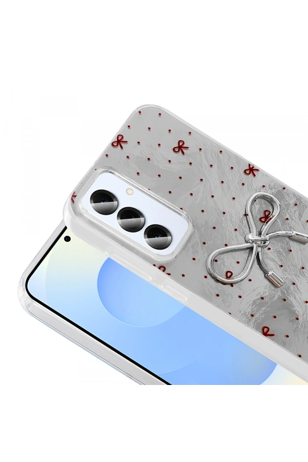 Galaxy S25 Plus Kılıf Kamera Korumalı Figürlü Zore Ponti Silikon Kapak