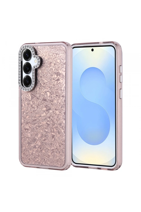 Galaxy S25 Plus Kılıf Taşlı Tasarımlı Zore Kapi Kapak