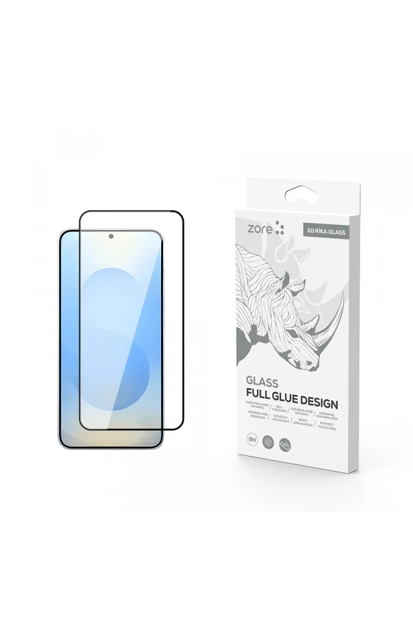 Galaxy S25 Plus Zore Rika Premium Temperli Cam Ekran Koruyucu