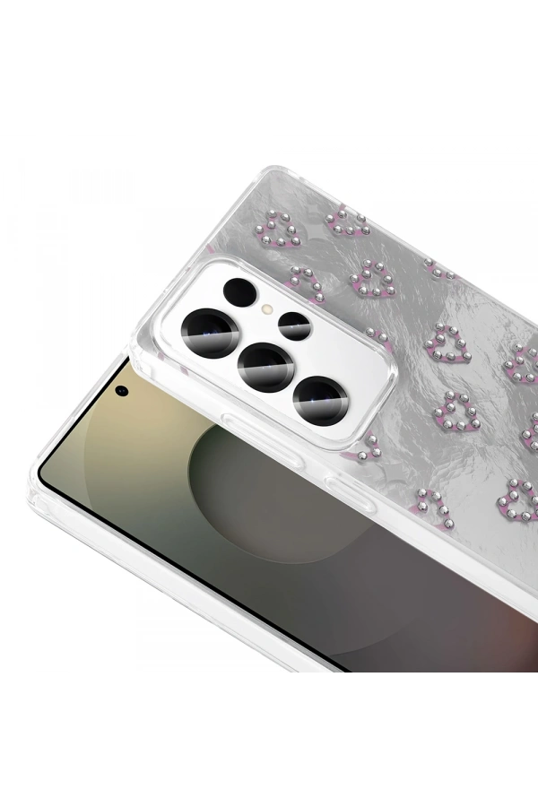 Galaxy S25 Ultra Kılıf Kamera Korumalı Figürlü Zore Ponti Silikon Kapak