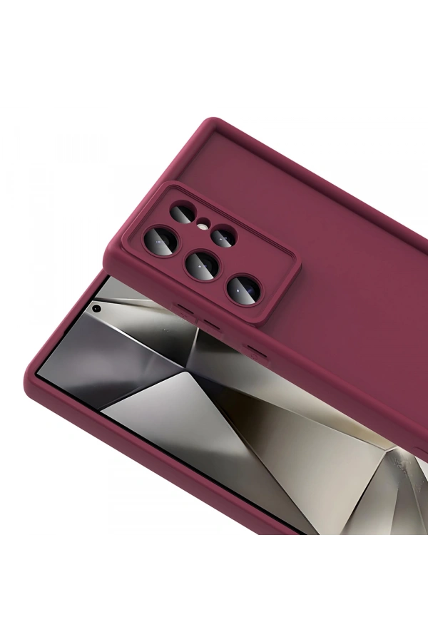 Galaxy S25 Ultra Kılıf Kamera Korumalı Zore Ananas Kapak
