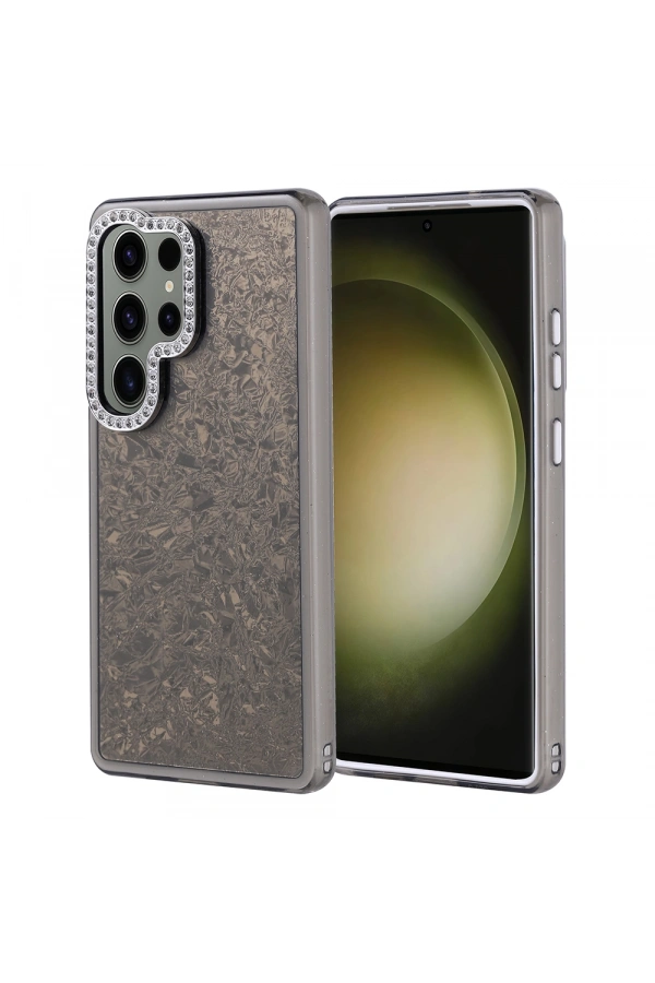 Galaxy S25 Ultra Kılıf Taşlı Tasarımlı Zore Kapi Kapak