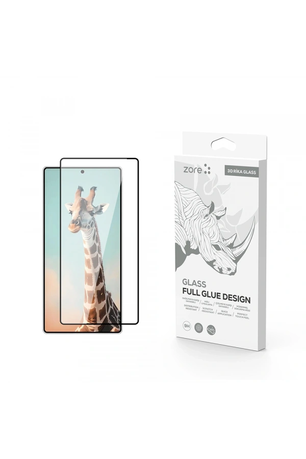 Galaxy S25 Ultra Zore Rika Premium Temperli Cam Ekran Koruyucu