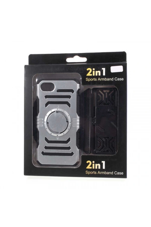 Galaxy S7 Edge Kılıf Zore 2 in 1 Kol Bandı