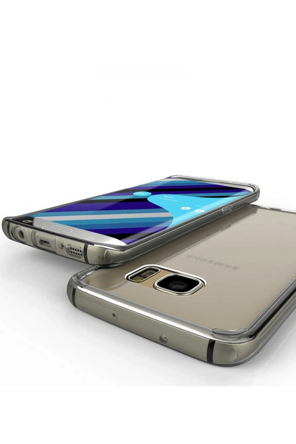 Galaxy S7 Edge Kılıf Zore Süper Silikon