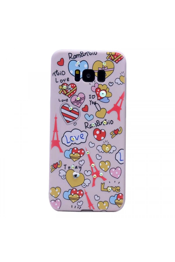 Galaxy S8 Kılıf Zore Pembiş Silikon