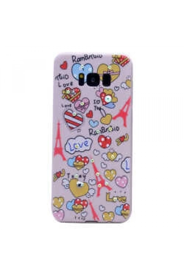 Galaxy S8 Kılıf Zore Pembiş Silikon