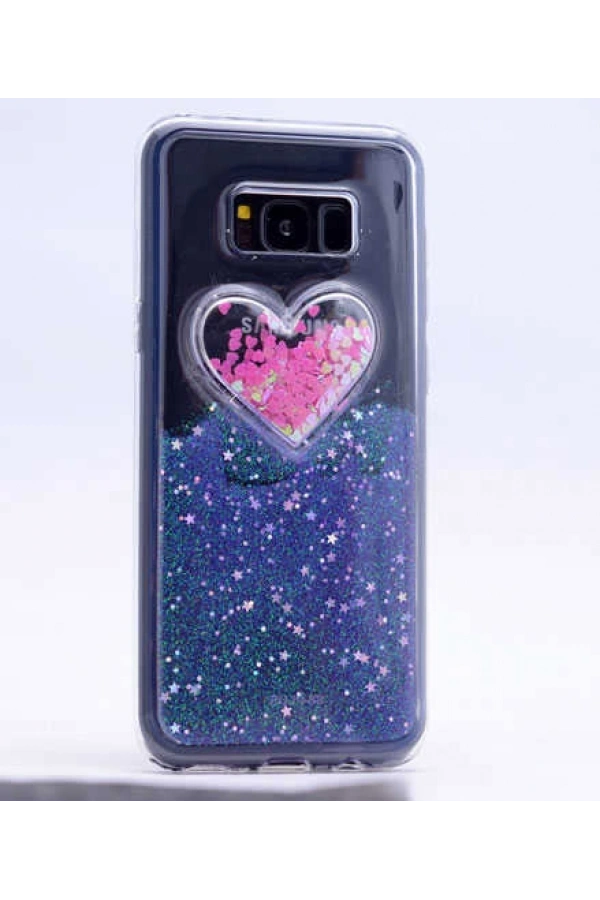 Galaxy S8 Plus Kılıf Zore Kalpli Silikon