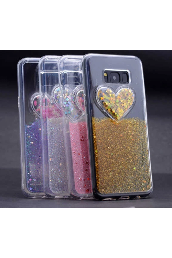 Galaxy S8 Plus Kılıf Zore Kalpli Silikon