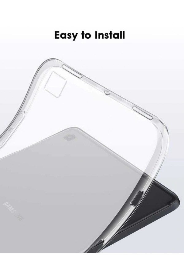 Galaxy T720 Tab S5E Kılıf Zore Tablet Süper Silikon Kapak