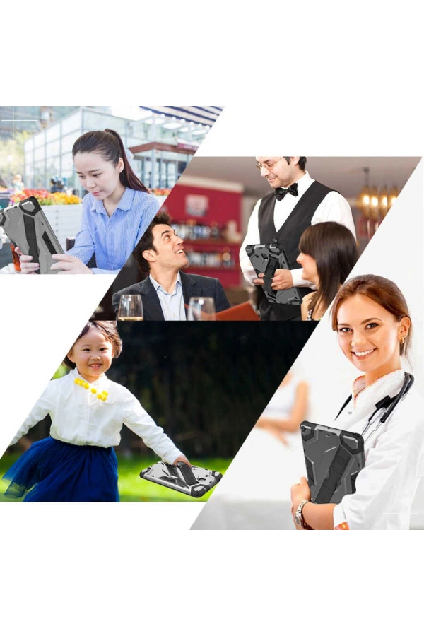 Galaxy Tab A 10.1 (2019) T510 Zore Defens Tablet Silikon