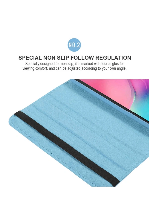 Galaxy Tab A7 Lite T225 Zore Dönebilen Standlı Kılıf