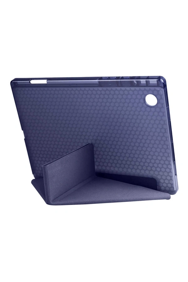 Galaxy Tab A8 10.5 SM-X200 (2021) Kılıf Zore Tri Folding Kalem Bölmeli Standlı Kılıf