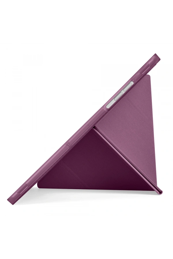 Galaxy Tab A9 Kılıf Zore Tri Folding Kalem Bölmeli Standlı Kılıf